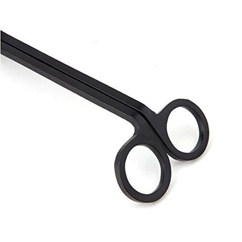 Candle Wick Trimmer , Wick Clipper Cutter Scissor (Matte Black)