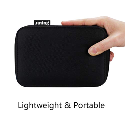 JUNING Sewing Kit with Case, 130 pcs Sewing Supplies for Home Travel and Emergency, Kids Machine, Contains 24 Spools of Thread, Mending and Sewing Needles, Scissors, Thimble, Tape Measure etc