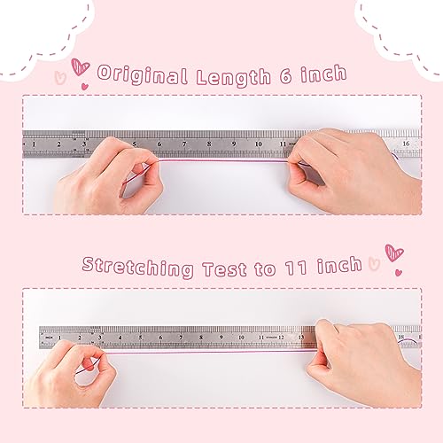 EWPJDK 1mm Elastic String Stretchy String for Bracelet Making Rainbow Bracelet String Elastic Cord for Jewelry Making, Bracelets, Necklace, Beading and Crafts