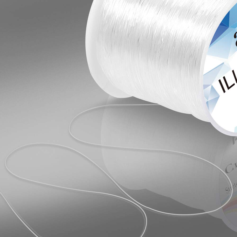 Anezus Fishing Line Nylon String Cord Clear Fluorocarbon Strong Monofilament Fishing Wire