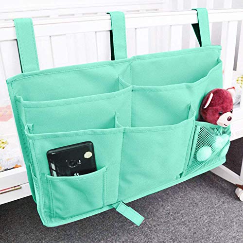 Pimzua Bunk Top Bed Under Bedside Caddy Cup Holder For Outdoor,Home Bed Rail,Armchair,Dining Room,Camping,Reclining Sofa,Rv,Futon Adjustable Arms Reach Organization Caddies For Laptop,Paper,Pad