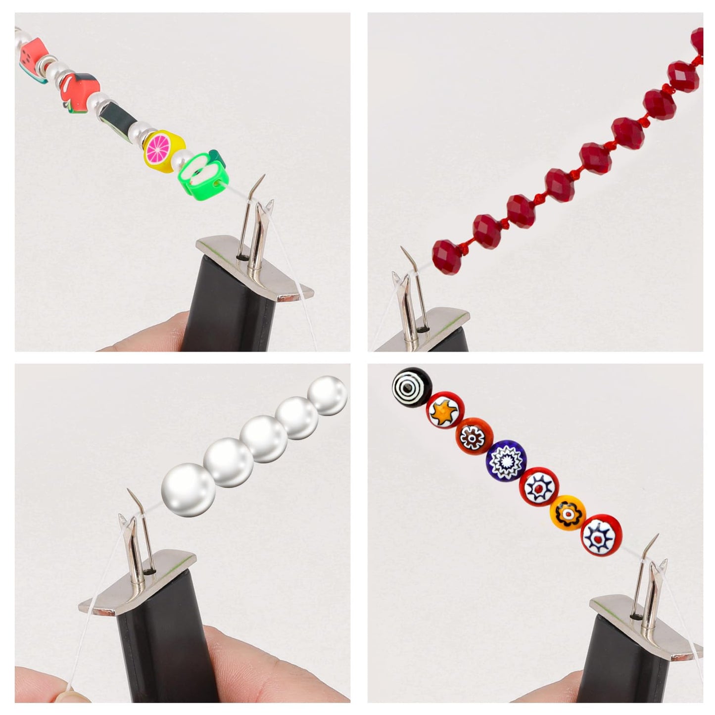 KALIONE Bead Knotting Tool for Secure Knots Create Knots for Jewelry Making, Knotters Tool for Necklace Bracelet Jewelry Making Stringing Beading Tools for DIY Jewelry Beading Tools Supplies