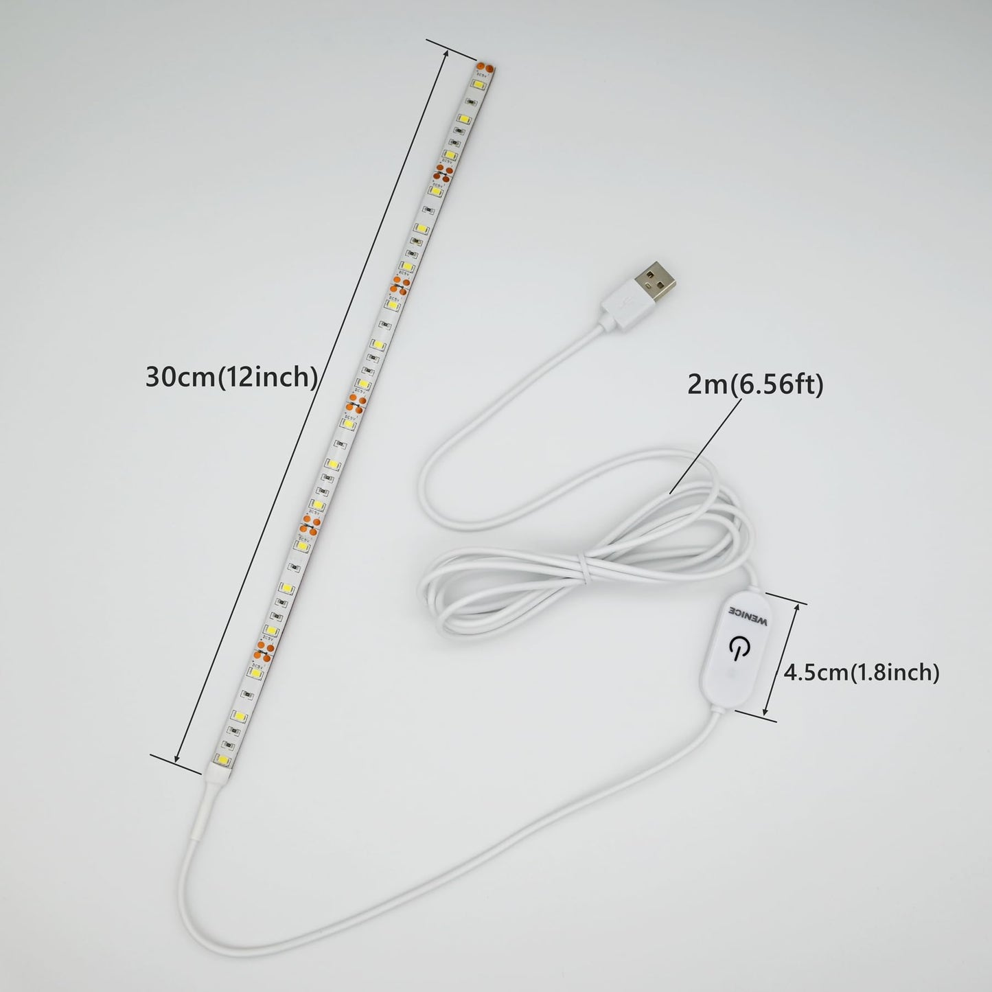 WENICE Sewing Machine Light Strip, LED Light Strip for Decorative Purposes with Touch dimmer,Fits Sewing Machines