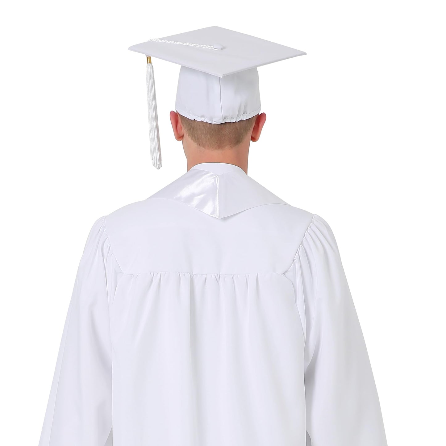 GraduatePro White Sublimation Blank Stole Sash 60 Inches Long for Adults