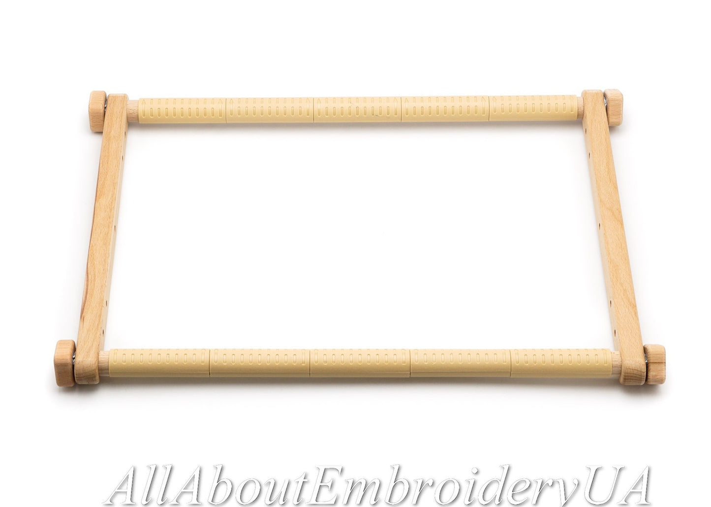 Needlepoint Embroidery Tapestry Scroll Frame Made of Organic Beech, Wooden Cross Stitch Frame, Needlepoint Holder, Stitching Frame (15.7" х 22")