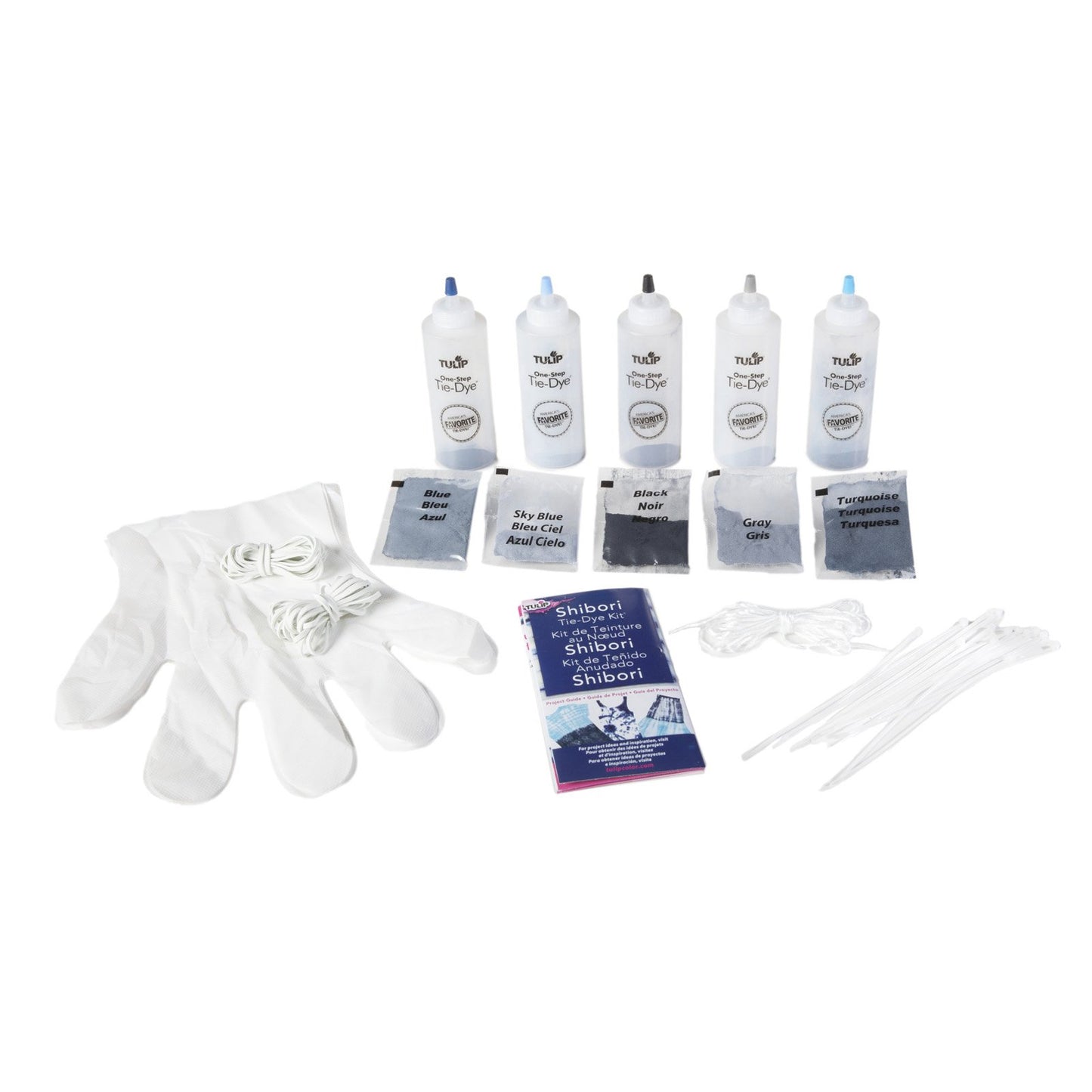 Tulip One-Step Tie-Dye Kit Premium Supplies, Easy Techniques & Fabric Designs on Shirts, Dresses, Socks, Shoes, Tapestries Fabric Dye, Shibori