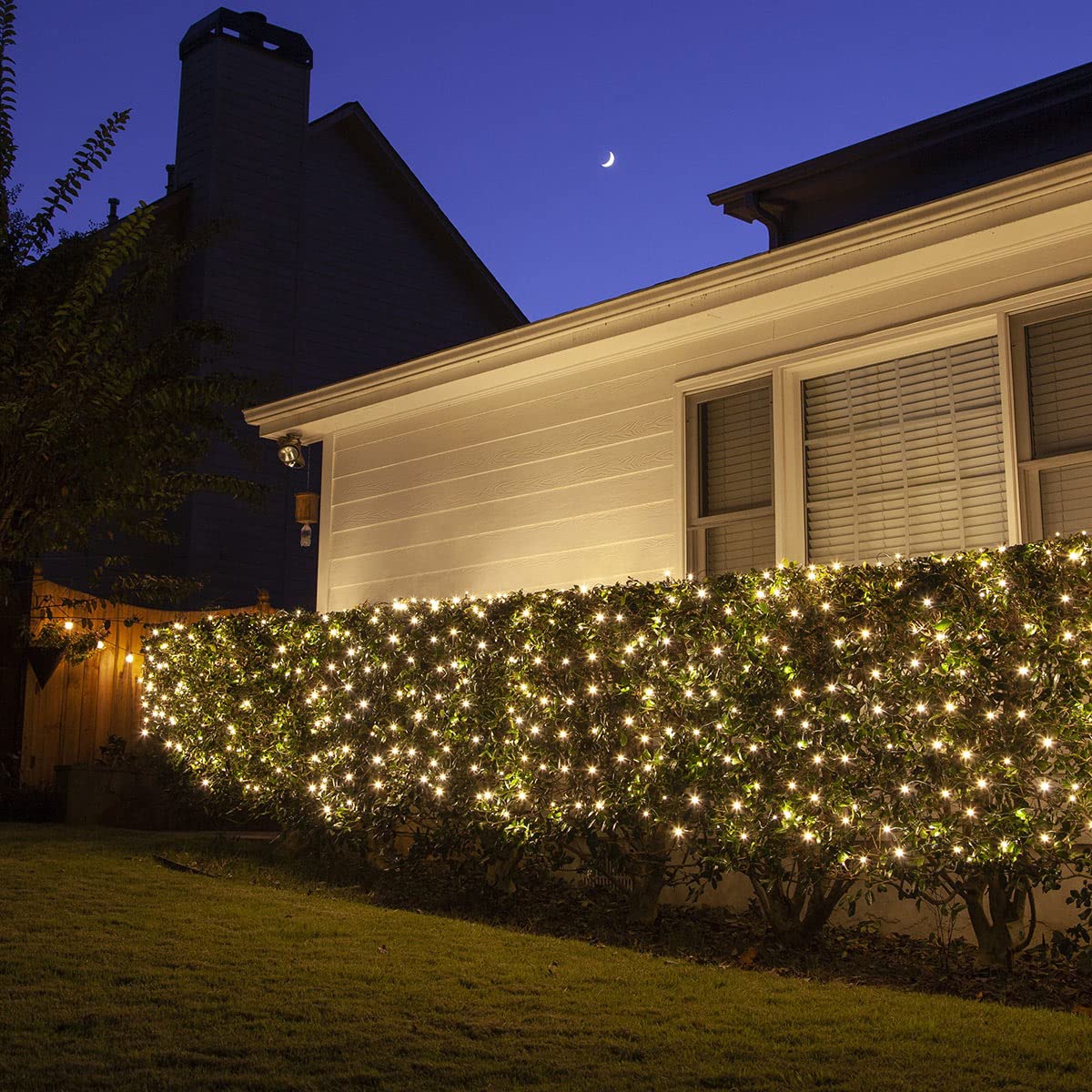 Lighting EVER Fairy Lights Plug in, 33ft 100 LED String Lights for Bedroom, Warm White Copper Wire Lights, Waterproof Indoor Outdoor Decorative Fairy Lights for Patio, Garden, Balcony, Vases, Craft