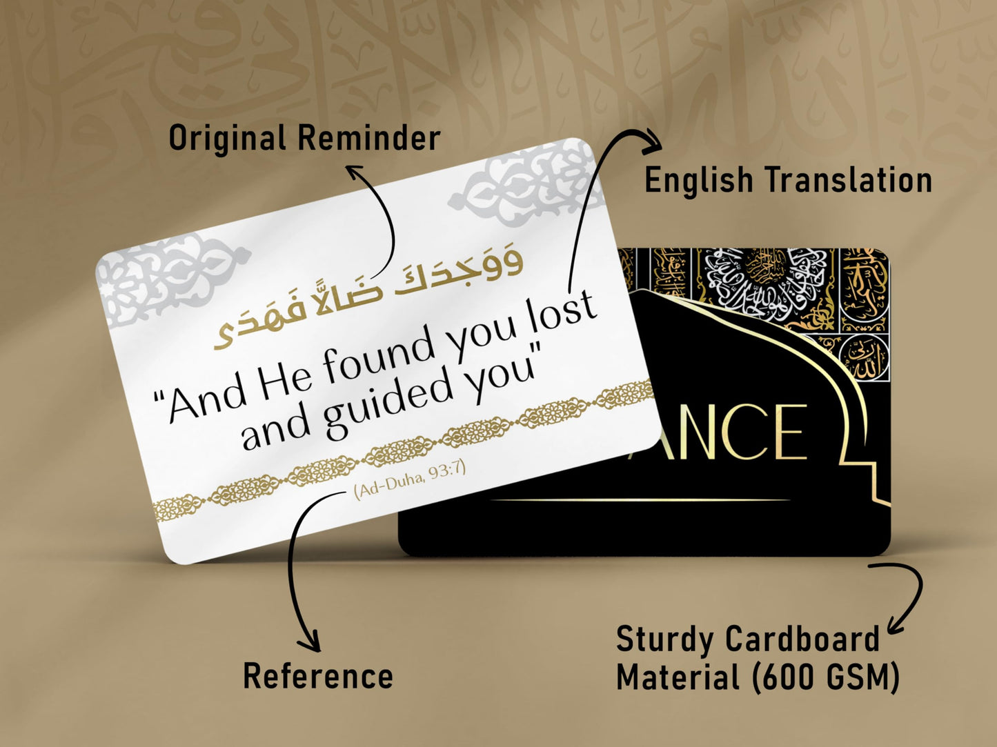 Ramadan gifts islamic quranic verses cards (30 Daily Reminders) - islamics gift for women - muslim gifts for men - ramadan decorations for home 2026 - ramadan dua cards - eid gift islamics decor