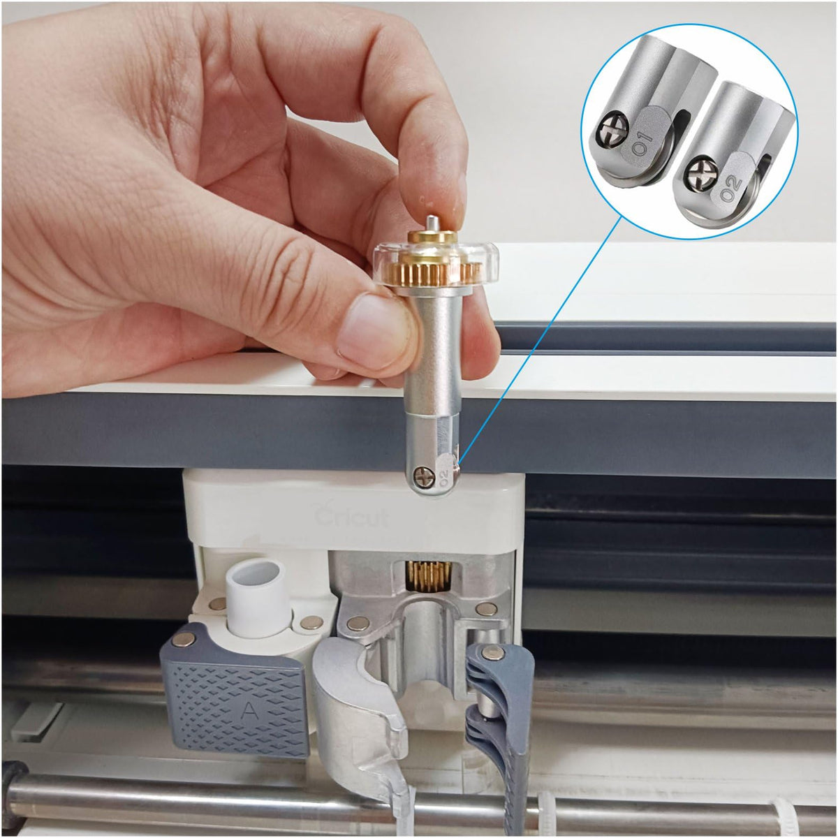 Scoring Wheel Tips Replacement (Single & Double) Compatible with Maker 3/Maker 4 – Replacement Tips Only, No Housing