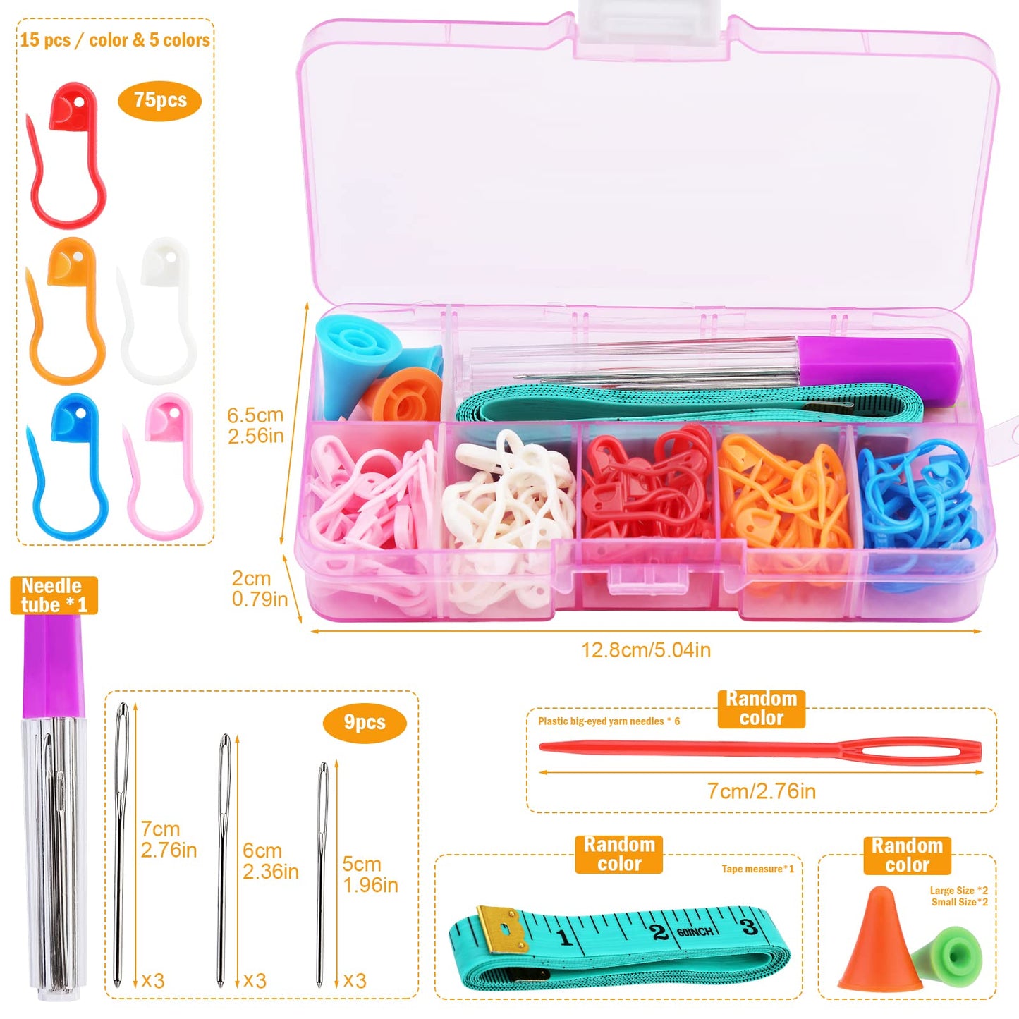 Kollase Stitch Markers, Crochet Markers, Stitch Markers for Crocheting, Crochet Accessories, Stitch Markers for Knitting and Crocheting, Crochet Accessories and Supplies