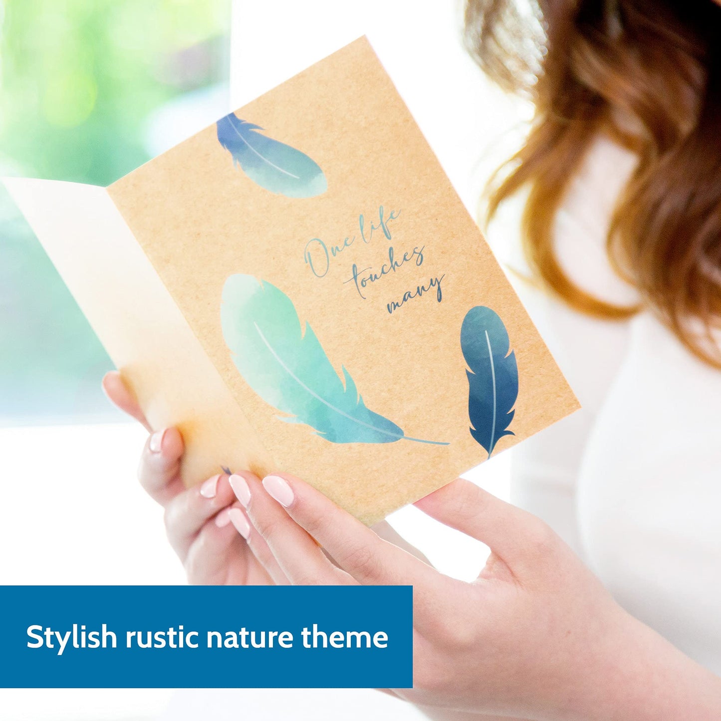 30 Sympathy Cards Assortment Box with Envelopes - 4x6” Kraft Style Bulk Condolence Cards - Assorted Sympathy Cards With Heartfelt Messages Inside for Funeral