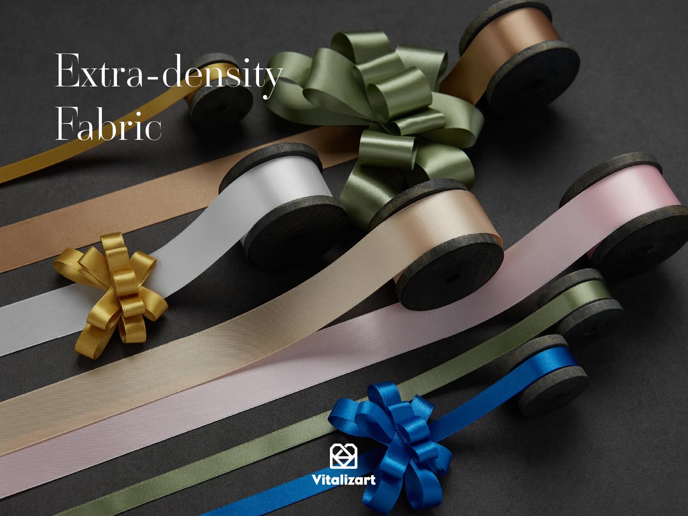 Satin Ribbon 3/8 Inch Double Faced Silk Like Thin Ribbon for Gift Wrapping Bouquet Hair Wedding Christmas Decoration 30 Yards