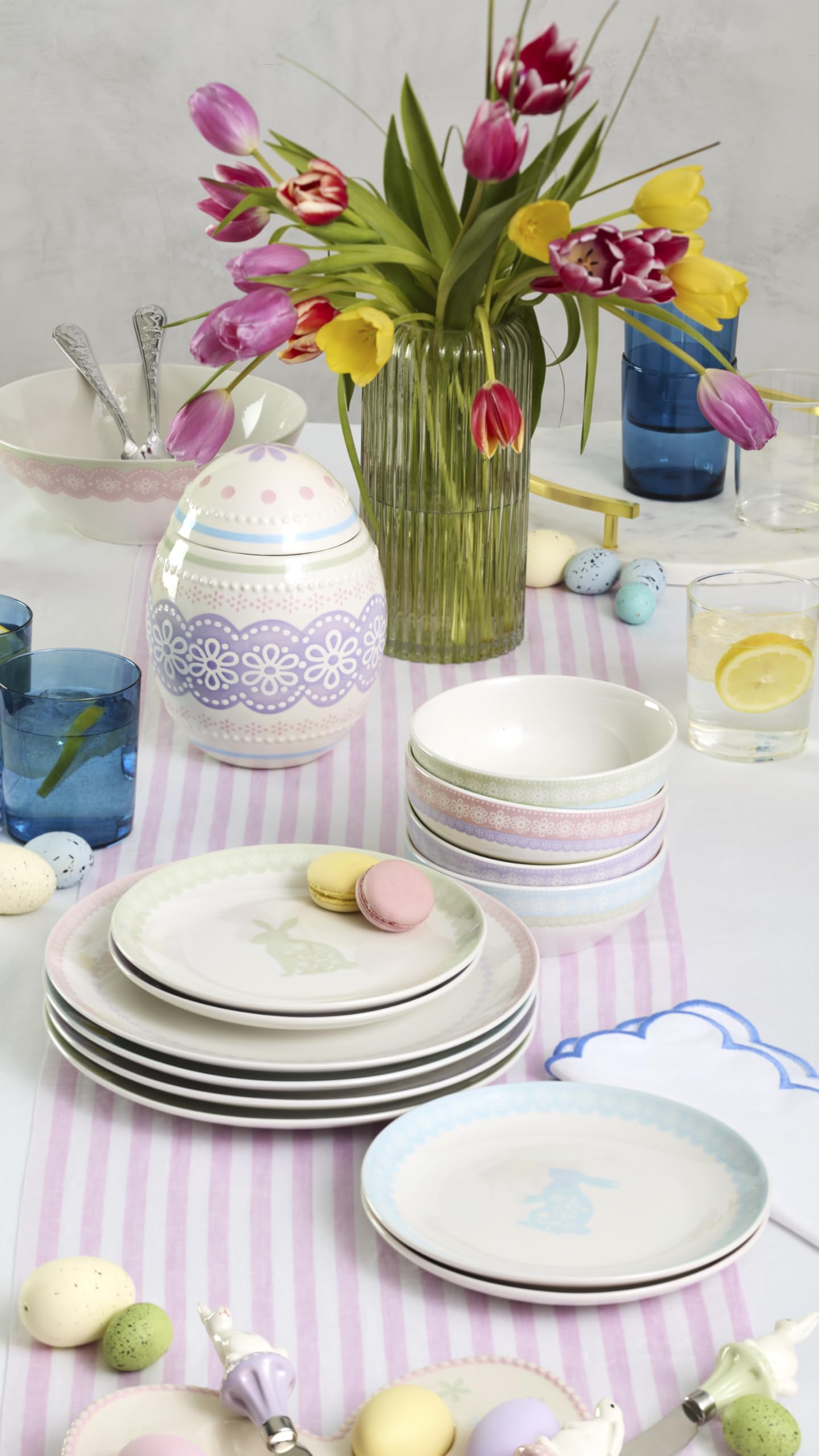 Bunny Hop Easter Egg Candy Jar