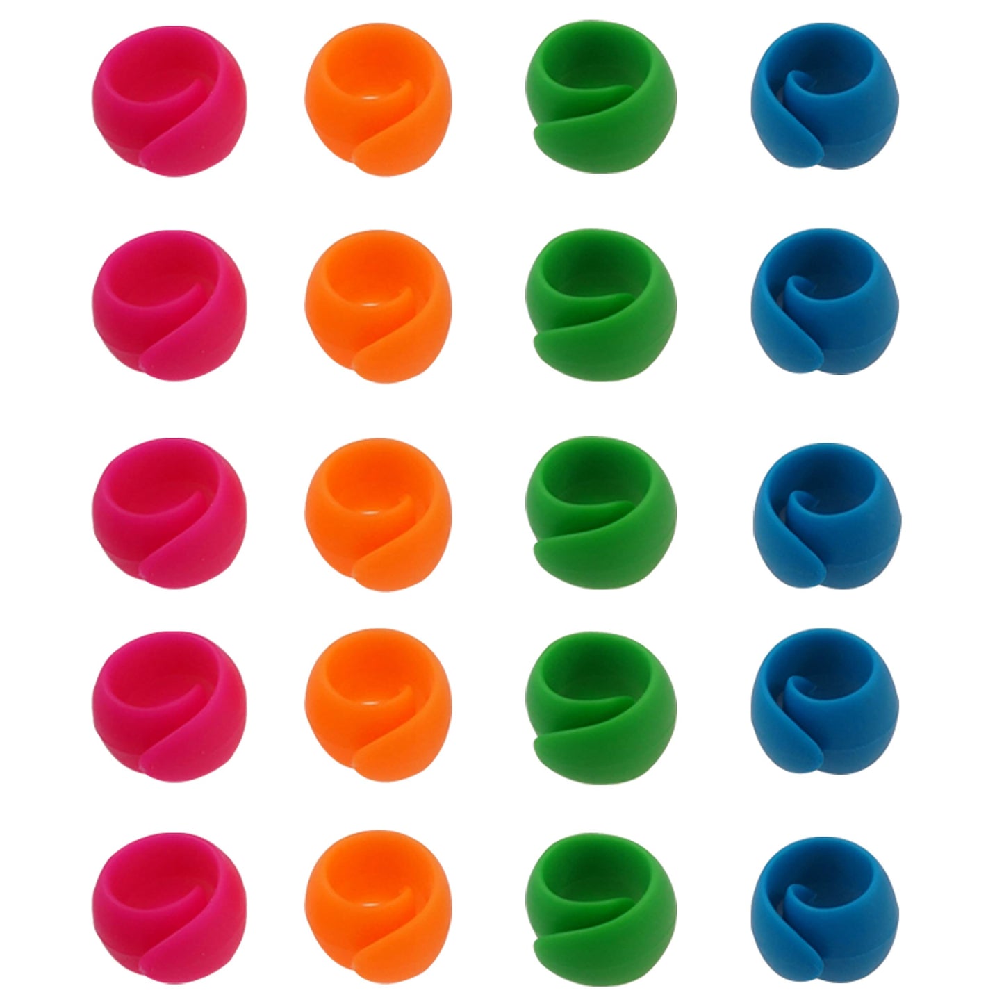 New brothread 20pcs Thread Spool Savers - Prevent Thread Tails from Unwinding - No Loose Ends for Sewing and Embroidery Machine Thread Spools