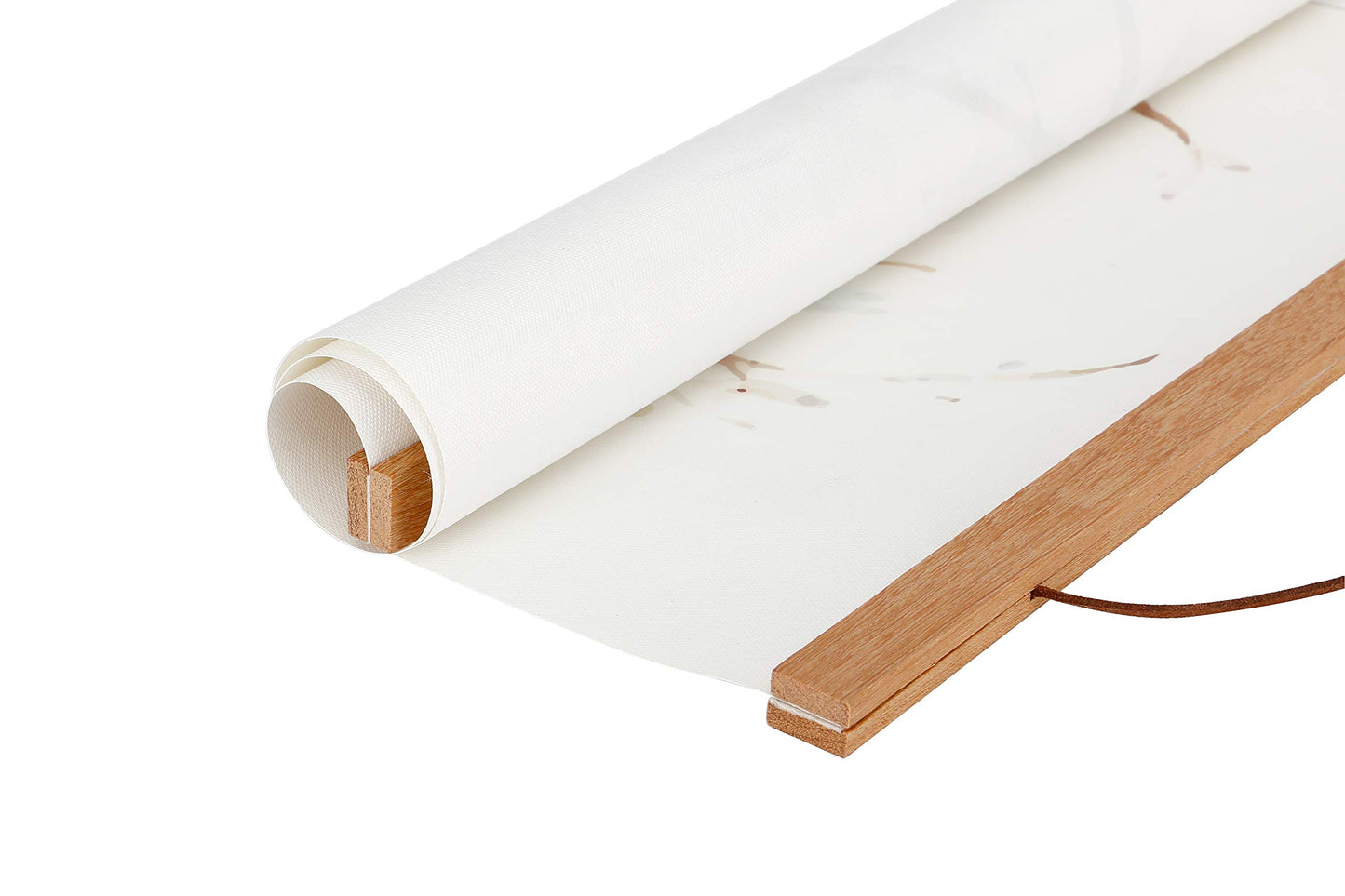 Magnetic Poster Hanger Frame, Light Wood Wooden Magnet Canvas Artwork Print Poster Hangers for 10x14 10x16 10x20 Frames Hanging Kit (Teak Wood, 10")