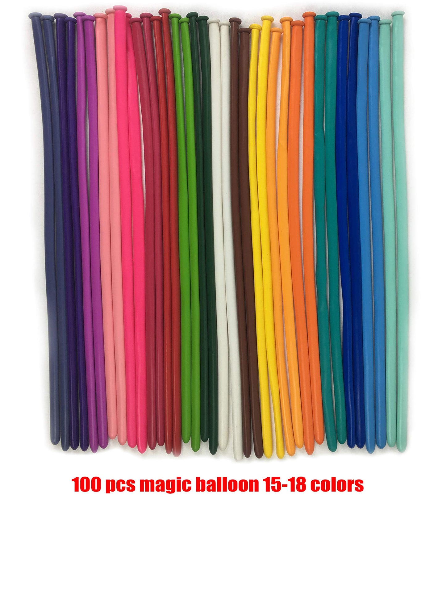 KADBANER 260Q Long Balloons 100-Pack latex balloons,Graduation, Wedding,Reunion Party, Birthday