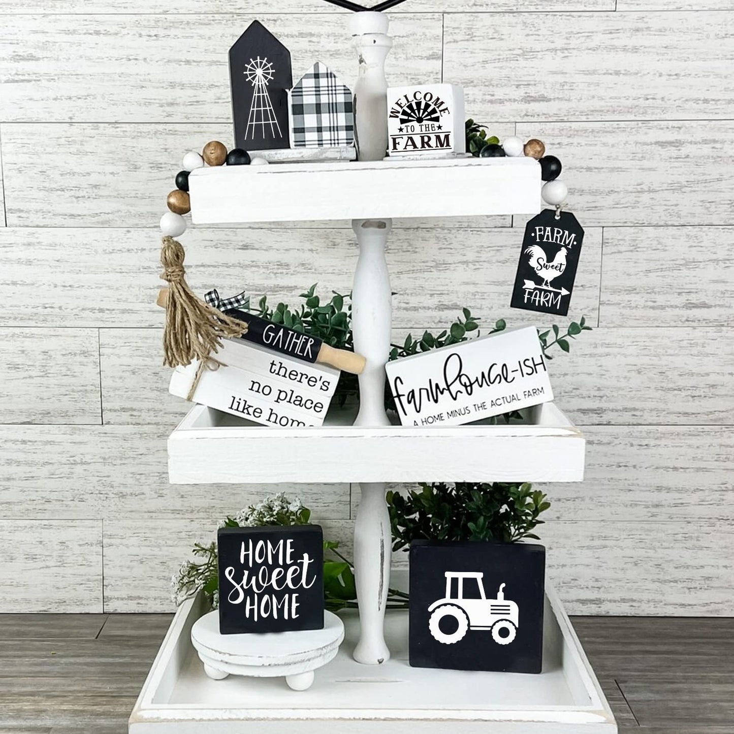 Small Stencils for Painting on Wood Reusable, 3 Inch Reusable Stencil for Craft Ornament Paint Template Stencils for Wall Card Rock Wood Signs Coasters Canvas Home Decor (Farm Animal)