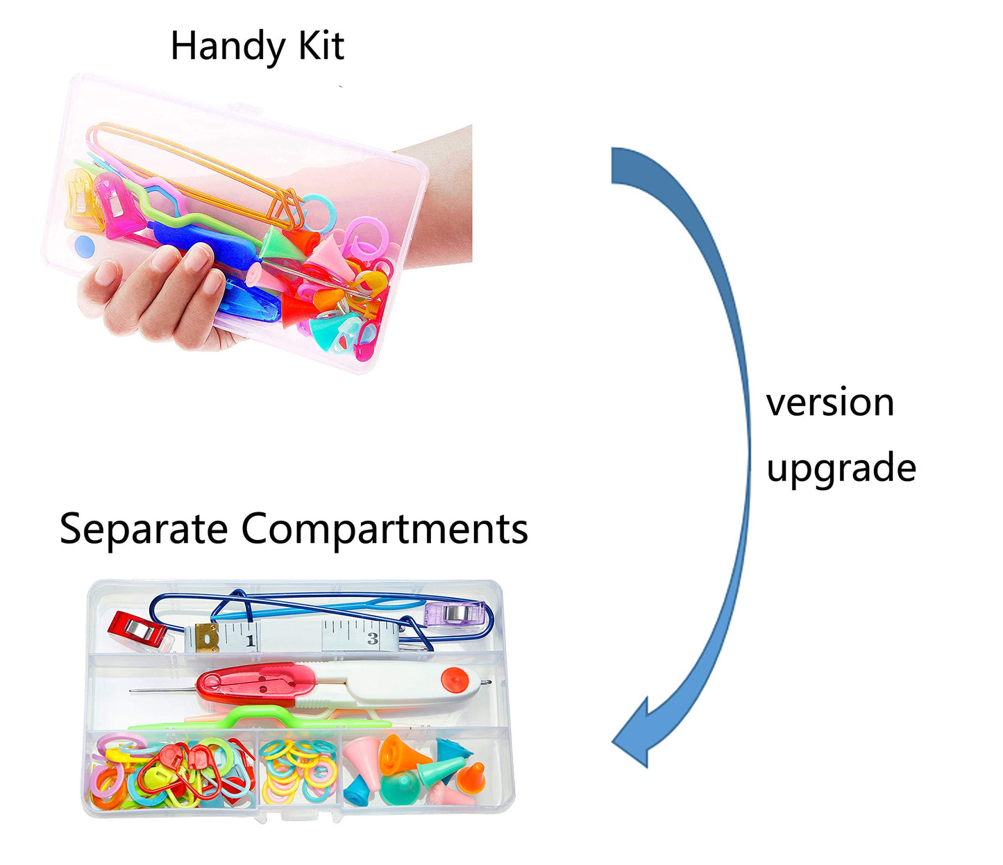 Knitting Accessories Knitting Kit Knitting Supplies Knitting Tools Cable Needles for Knitting Kits