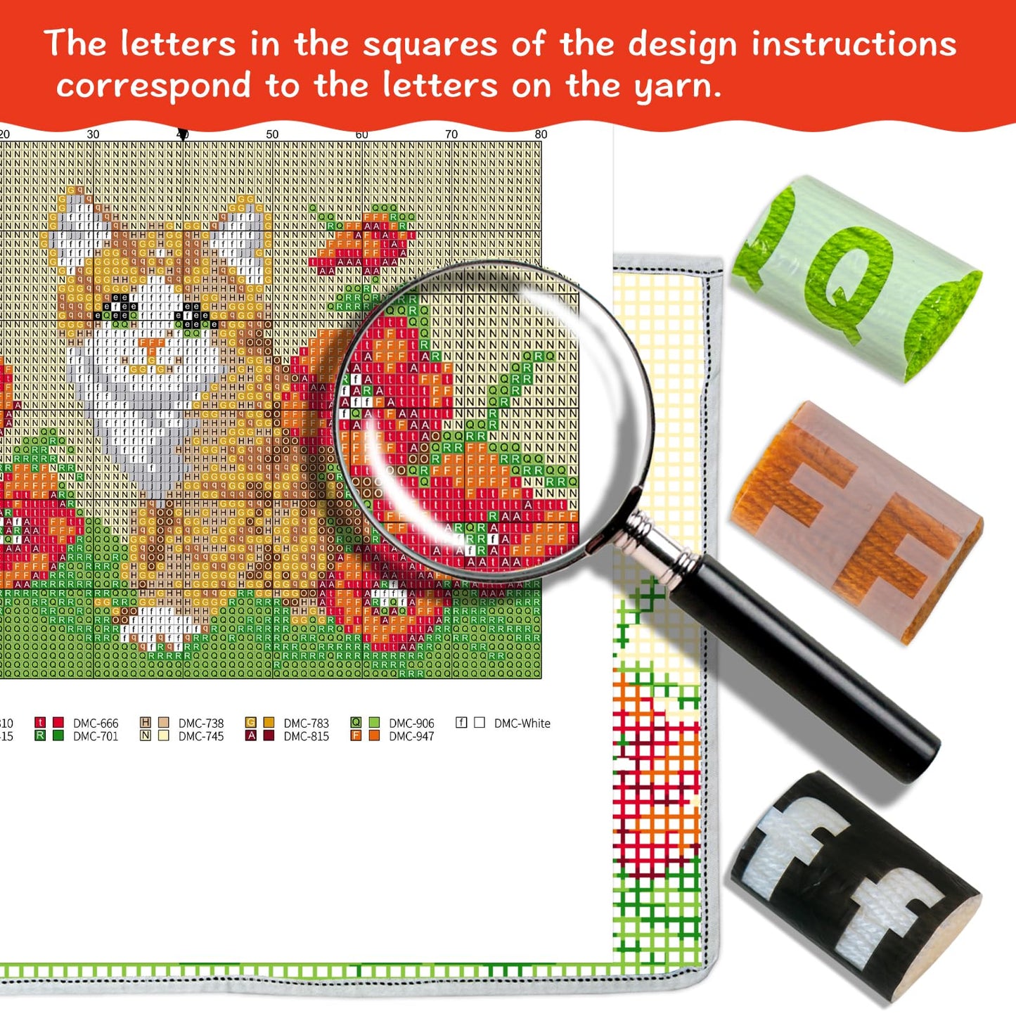 Latch Hook Kit Rug, Latch Hook Kits Cat with Pre-Printed Pattern for Adults and Kids 52X38cm/20.4 Inch X15 Inch