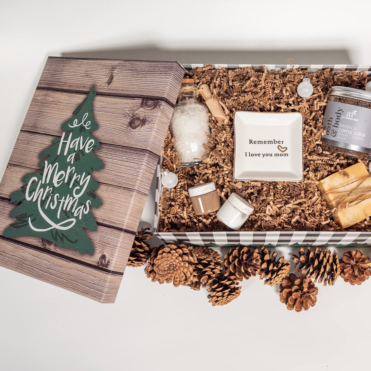 Ceramic Ring Dish Jewelry Tray-Mom Gifts, Remember I Love You Mom - Birthday, Mother's Day, Christmas Gifts for Mom