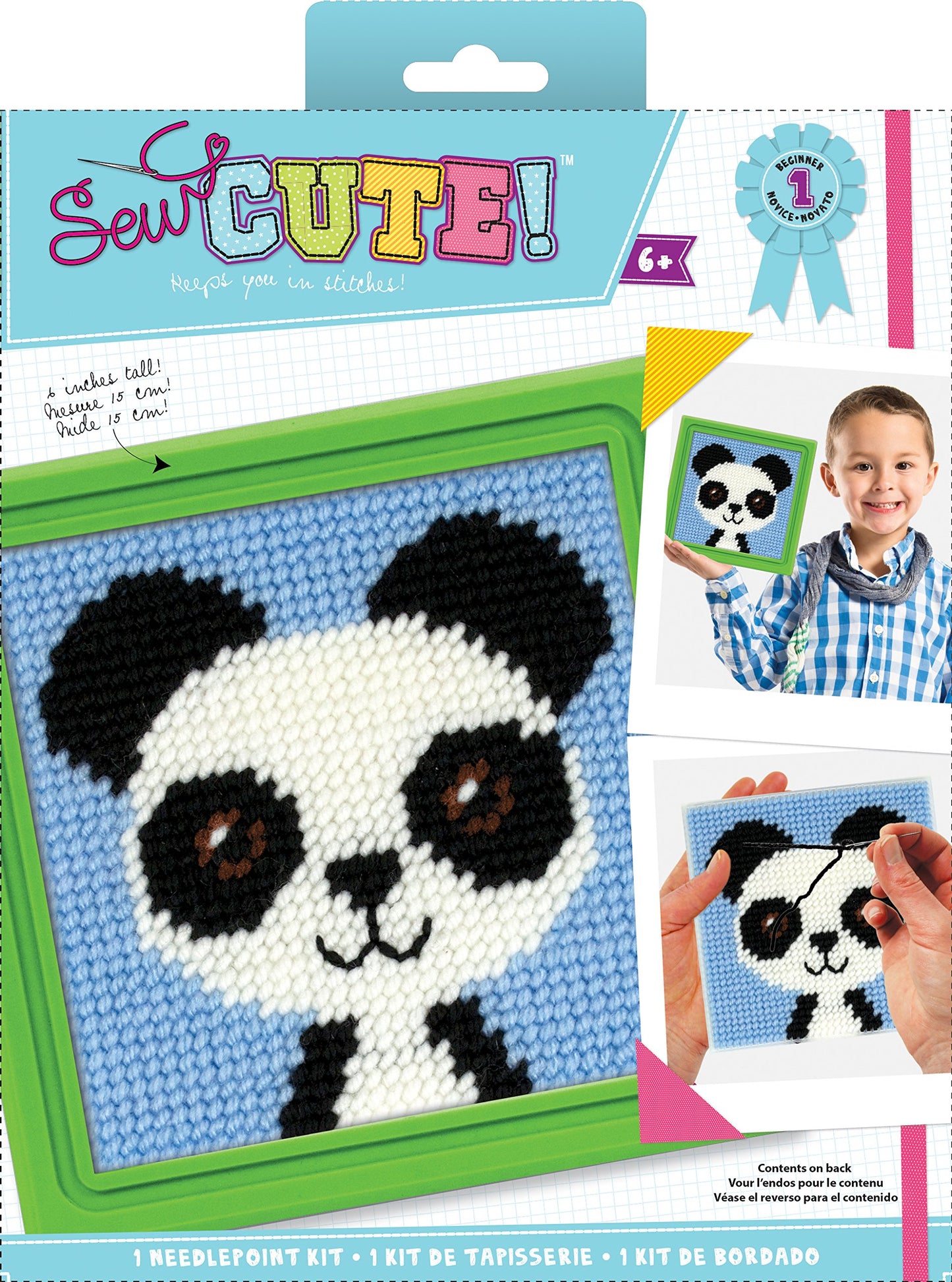 ColorBok 73428 Sew Cute Needlepoint Paul Panda