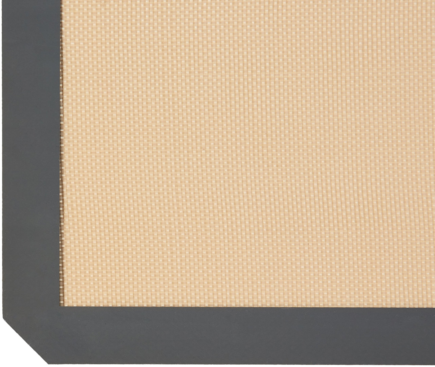 Amazon Basics Silicone, Non-Stick, Food Safe Baking Mat, Pack of 3, Beige/Gray, Rectangular, 16.5" x 11.62"