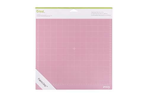 Cricut FabricGrip Adhesive Cutting Mat 12" x 12", High Density Fabric Craft Cutting Mat, Made of Material to Withstand Increased Pressure. Use For Cricut Explore/Cricut Maker, (2 CT)