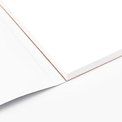 Amazon Basics Watercolor Pad, 9"x12", 140 lb / 300 gsm, 30 Sheets, White