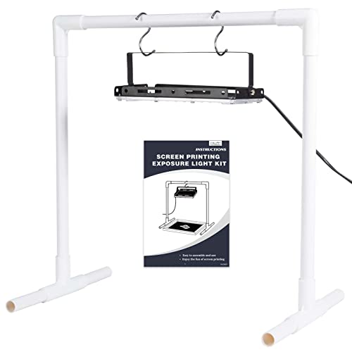 Caydo 20W LED UV Screen Printing Exposure Light and Light Stand for Screen Printing Exposing and Cyanotypes