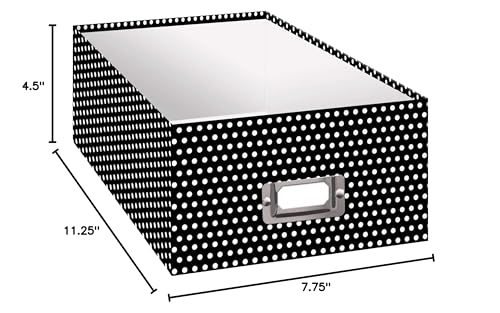 Pioneer Photo Albums B-1BW Storage Box, Paisley Design