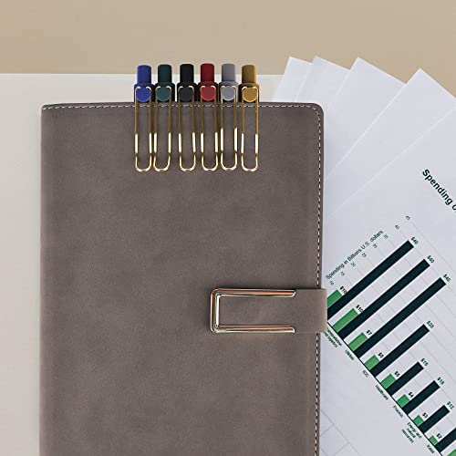 WY WENYUAN Pens, Fine Point Smooth Writing Pens, Personalized Ballpoint Pens Bulk, Flair Teacher Pens, Black Ink 1.0 mm Journaling Pen, Aesthetic Gift School Office Supplies for Note Taking