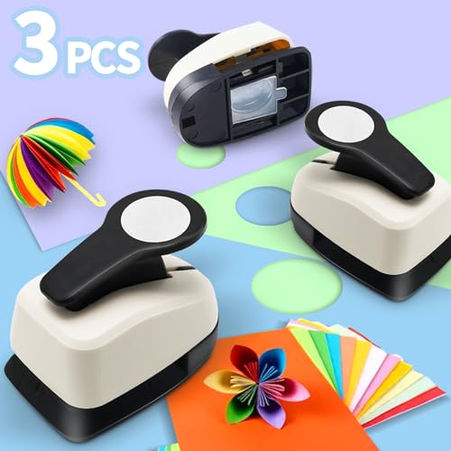 Circle Paper Punch Circle Hole Punches for Crafts Circle Punch Set