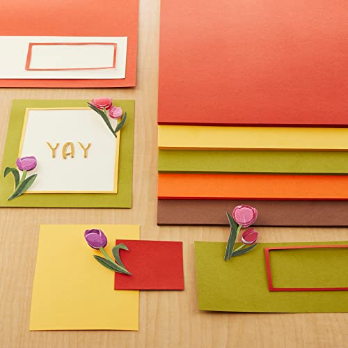 Spice Market 8.5”; x 11”; Cardstock Paper by Recollections®, 50 Sheets
