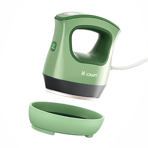 Xinart Mini Heat Press Small Heat Press Machine for T-Shirts (Temp: 285℉-400℉) Mini Iron Press Portable Heat Press for HTV Vinyl and Sublimation Projects-Green…
