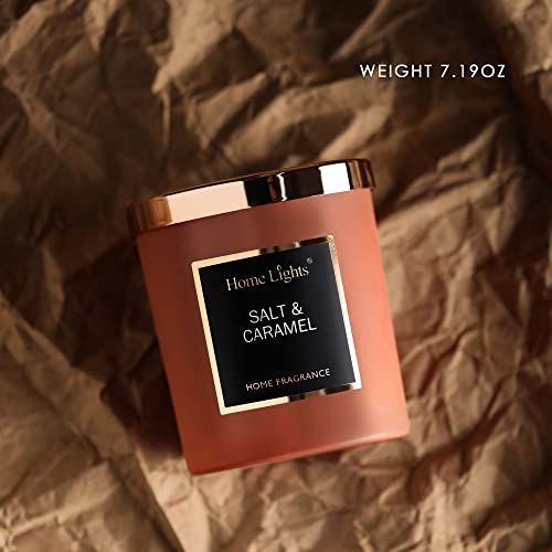 Scented Jar Candle with Favorite Natural Fragrances - Quality Soy Wax, Smokeless Cotton Wick, Long Lasting 35 Hour Burn. Includes Luxury Lid in Gift Pack