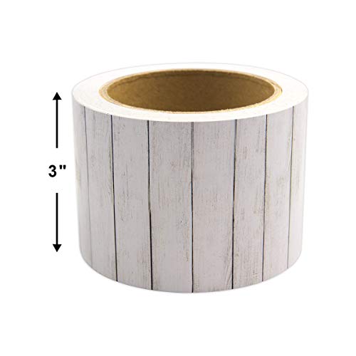 White Wood Bulletin Board Border Straight Border Trim for Classroom Decoration 36ft