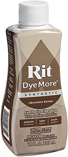 Rit DyeMore Liquid Dye, Chocolate Brown 7-Ounce