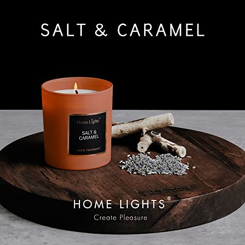 Scented Jar Candle with Favorite Natural Fragrances - Quality Soy Wax, Smokeless Cotton Wick, Long Lasting 35 Hour Burn. Includes Luxury Lid in Gift Pack