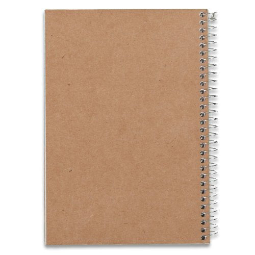 Five Star Spiral Notebook + Study App, 5-Subject, College Ruled Paper, Fights Ink Bleed, Water Resistant Cover, 8-1/2" x 11", 200 Sheets, Black (72081)