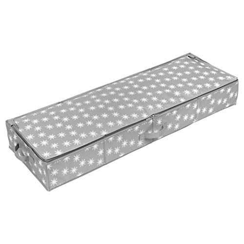 Wrapping Paper Storage Container – Fits up to 27 Rolls 1 3/8” Diam. - Underbed Gift Wrap Organizer Bags, Wrapping Paper Rolls, Ribbon, and Bows - Under Bed- Durable Material 600D - Up to 40" Rolls