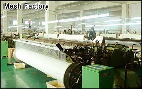 3 Yards 1.27 Meters Silk Screen Printing Fabric Mesh Screen Printing Mesh Wide High Tension Mesh Making Ink Supplies 160 Mesh(64T)