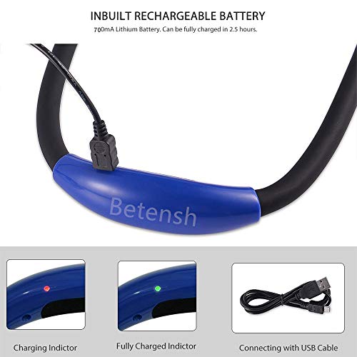 Rechargeable LED Book Light, Neck Hug Reading Lights for reading in Bed, Hand-Free Super Flexible, 3 Adjustable Brightness Levels, Perfect for Bookworms, Kids, Reading In Car, Crafts