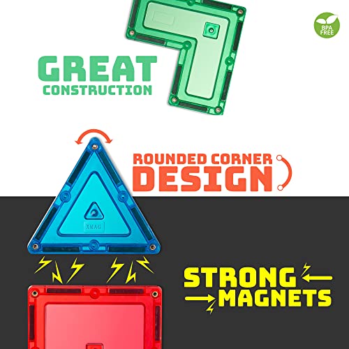 60 PCS 3D Magnetic Blocks Tiles - Magnetic Tiles Toy Building Blocks | for Kids | Magna t Blocks