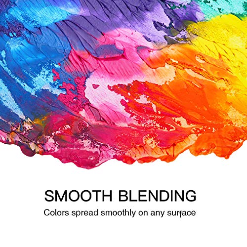 GOTIDEAL Acrylic Paint Titanium White Tubes(120ml, 4.1 oz) Non Toxic Non Fading,Rich Pigments for Painters, Adults & Kids, Ideal for Canvas Wood Clay Fabric Ceramic Craft Supplies (Titanium White)