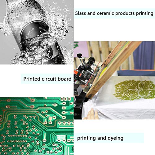 3 Yards 1.27 Meters Silk Screen Printing Fabric Mesh Screen Printing Mesh Wide High Tension Mesh Making Ink Supplies 160 Mesh(64T)