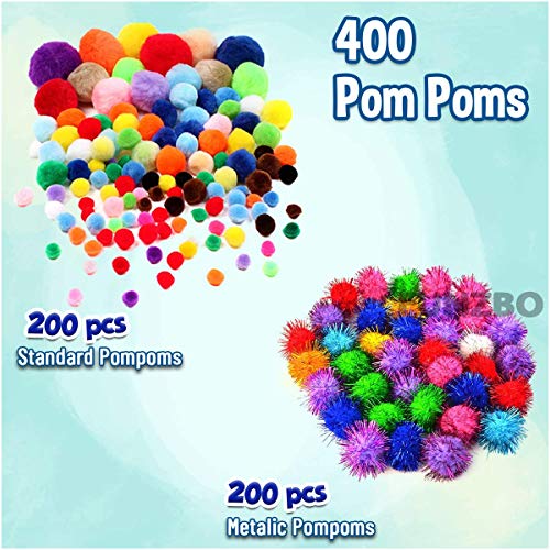FUNZBO Arts and Crafts Supplies for Kids - Crafts for Kids ages 4-8, Kids Crafts, Preschool Learning Activities, School Kindergarten Art Project, Birthday Gift, Craft Kits for Girls Age 4-6, 6-8, 8-12