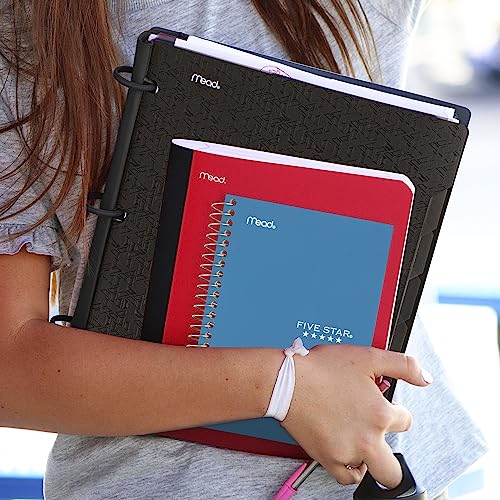 Five Star Personal Size Spiral Notebook, 1-Subject, College Ruled Paper, Fights Ink Bleed, Water Resistant Cover, 4-3/8" x 7", 100 Sheets, Tidewater Blue (45484AA4)