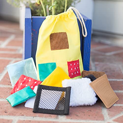 Educational Insights Sensory Squares, Textured Beanbags Squares, Toddler Sensory Toys, Preschool Kindergarten Classroom Must Haves, Set of 20 Beanbags, Ages 3+