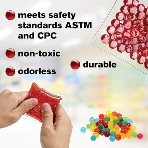 Sensory Toy 6 Pack, Shapes Learning Toy, Fidget Stress Toys for Autism/ Anxiety Relief for Adults, Unique Stocking Stuffers (Shape)