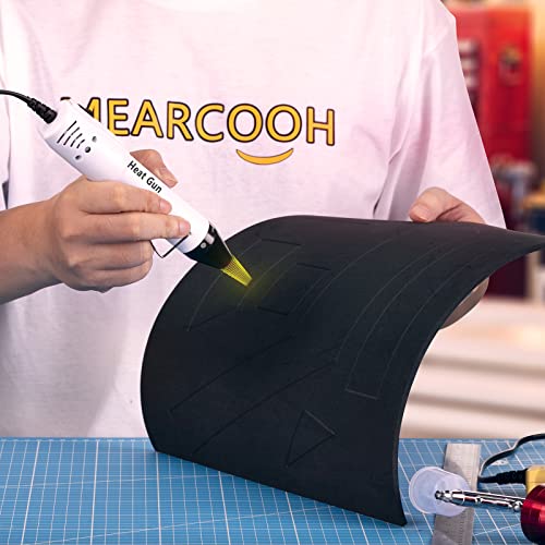 Black eva Foam roll, (1mm to 10mm) Premium Cosplay EVA Foam Sheet,2mm Thick,49"x13.5",High Density 86kg/m3 for Cosplay Costume, Crafts, DIY Projects by MEARCOOH